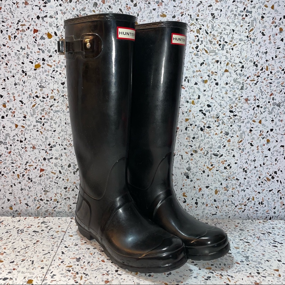 Hunter Tall Gloss Rain Boots